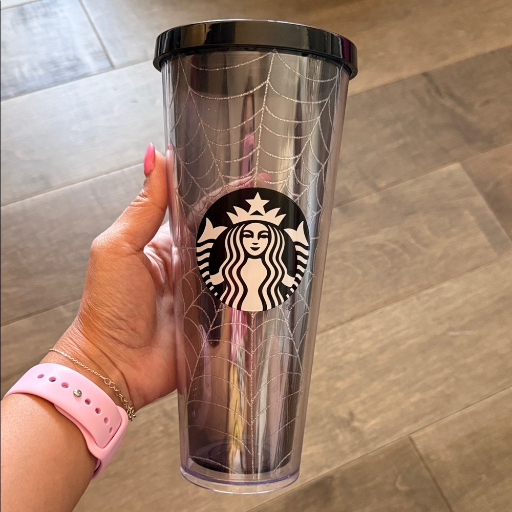 Starbucks Spiderweb Halloween Cup – Good Condition